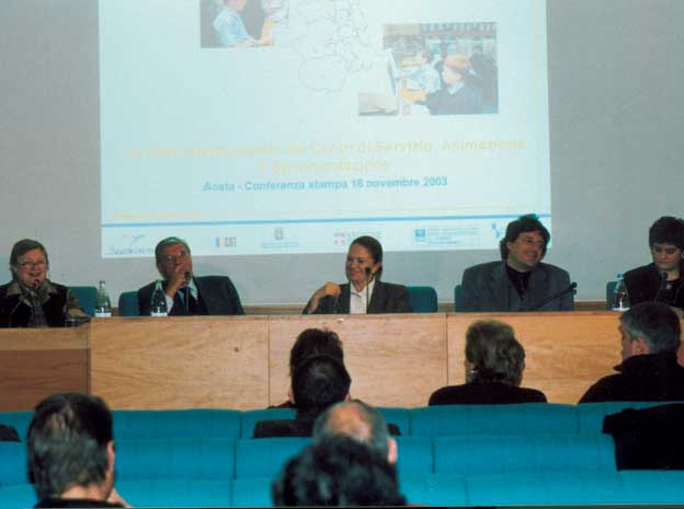 18 novembre, presentazione dei due nuovi e-center scolastici, ad Aosta