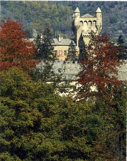 Il castello di Saint-Pierre, sede del Museo.