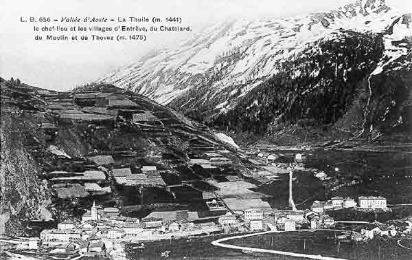 La Thuile: Immagine del passato