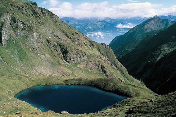 Il Lago di Lavodilec, nel Vallone di Saint-Marcel (foto Fabio Coluzzi).
