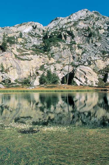 Il Lago Laj Long Inferiore, nella Riserva del Mont Mars (foto Riccarda Lettry).