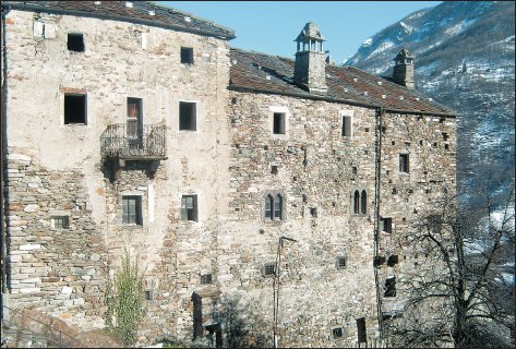 Il castello Vallaise Charles, a Perloz