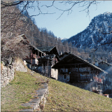 L'ingresso del villaggio di Niel