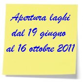 apertura laghi