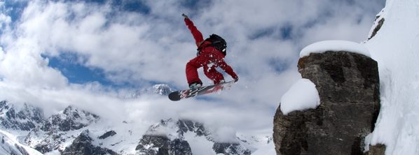 Skier &agrave; Courmayeur