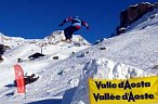 Snowpark per snowboard e freestyle