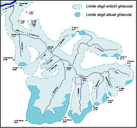 Champlong - Un ancien lac glaciaire pr�s de Cogne