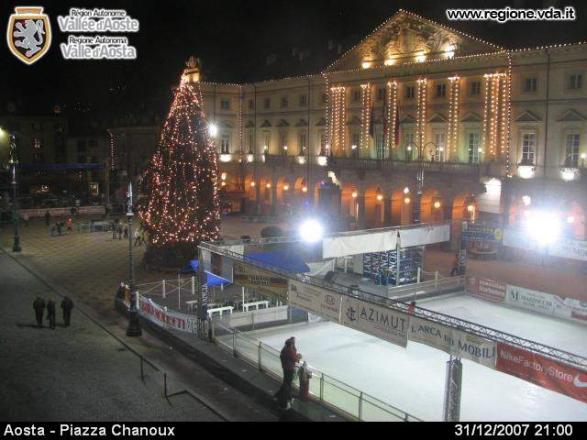 Aosta - Capodanno 2008 in Piazza