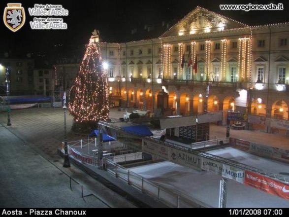 Aosta - Capodanno 2008 in Piazza