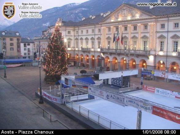 Aosta - Capodanno 2008 in Piazza