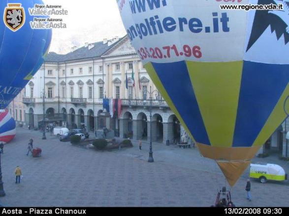 Aosta  - 5th Hot-air balloon rally 13-17 February 2008