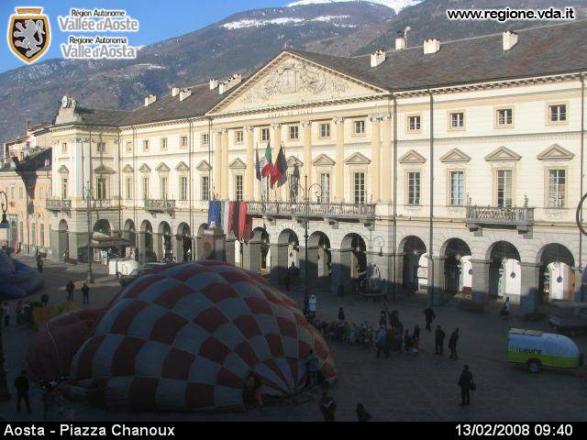 Aosta  - 5th Hot-air balloon rally 13-17 February 2008