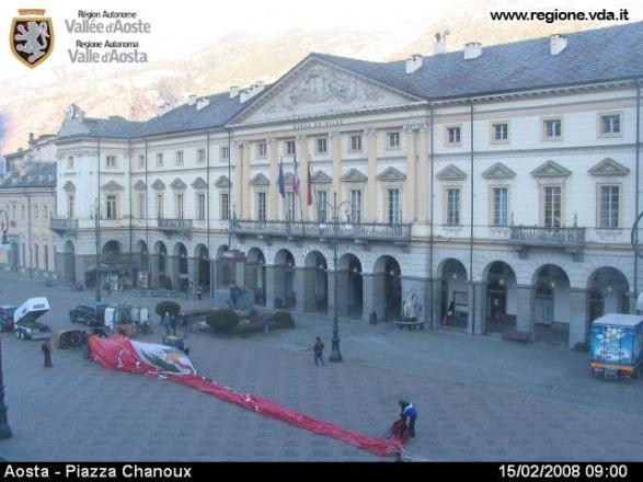 Aosta  - 5th Hot-air balloon rally 13-17 February 2008