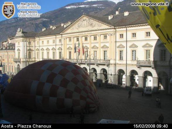 Aosta  - 5th Hot-air balloon rally 13-17 February 2008