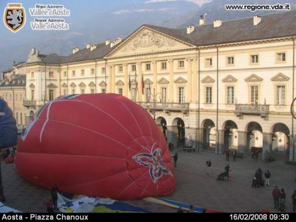 Aosta  - 5th Hot-air balloon rally 13-17 February 2008