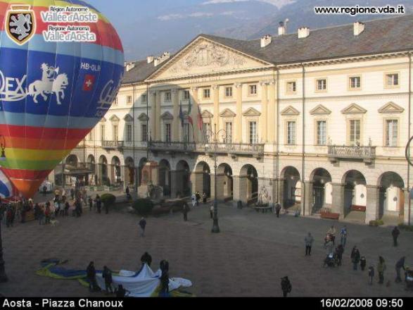 Aosta  - 5th Hot-air balloon rally 13-17 February 2008