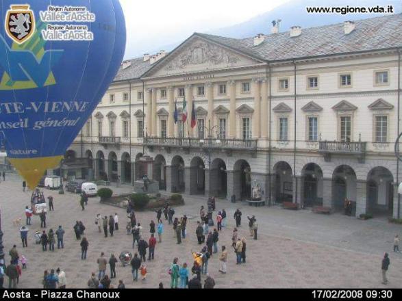 Aosta  - 5th Hot-air balloon rally 13-17 February 2008