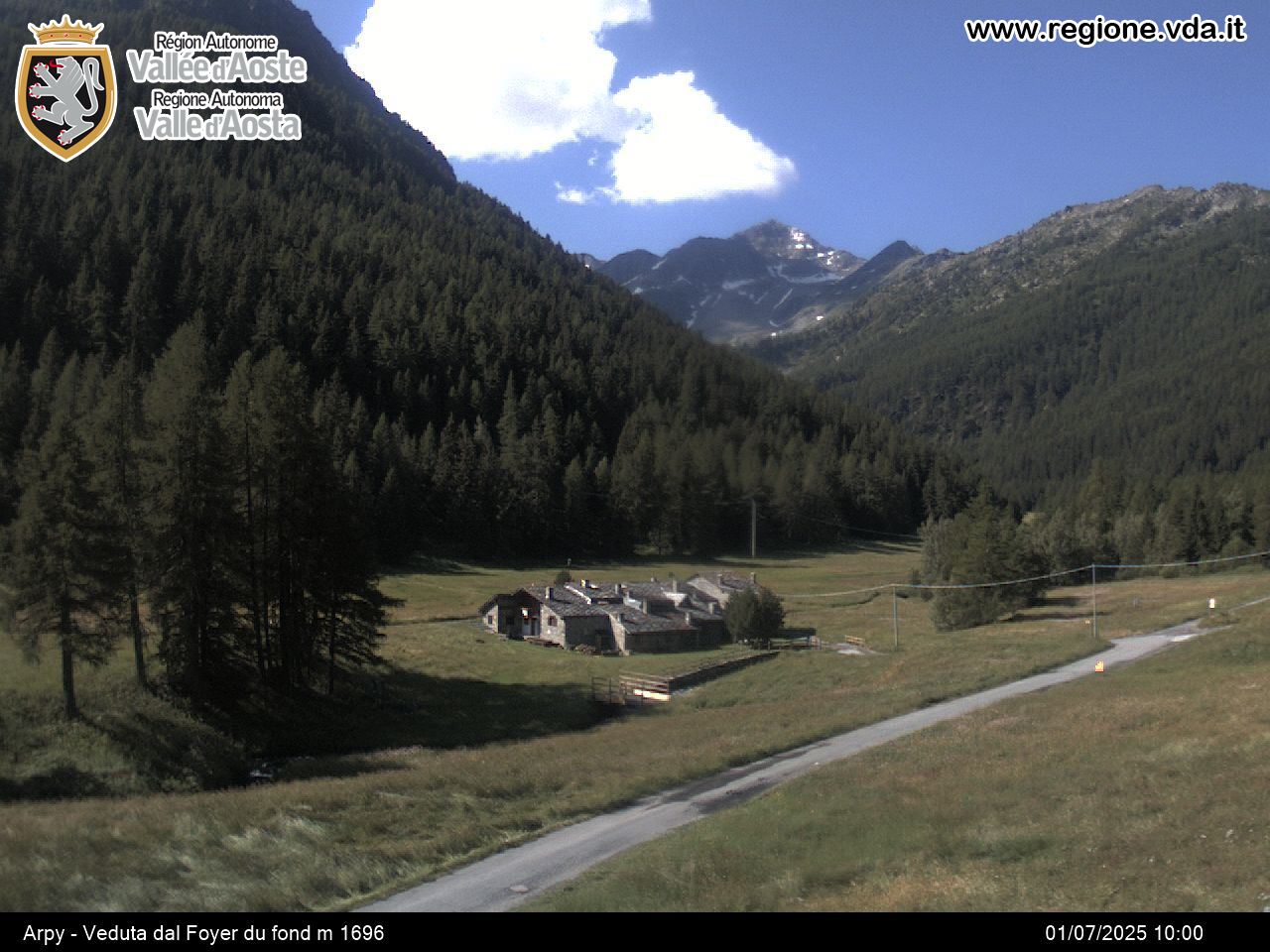 Webkamera Courmayeur