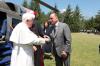 Augusto Rolandin Presidente della Regione e Papa Benedetto XVI