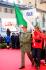Giuliano Razzoli portabandiera della squadra italiana (Foto Sofia)