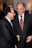 Il Presidente Augusto Rollandin con il Presidente del Senato Renato Schifani