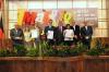 I tre Maestri del Lavoro premiati