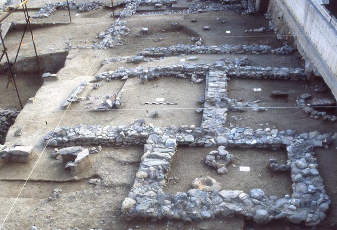 Lespace habit,  lpoque romaine (fouilles 1986-1987-1988)
