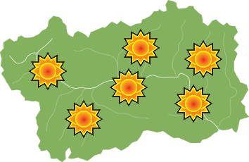 Meteo previsto per oggi