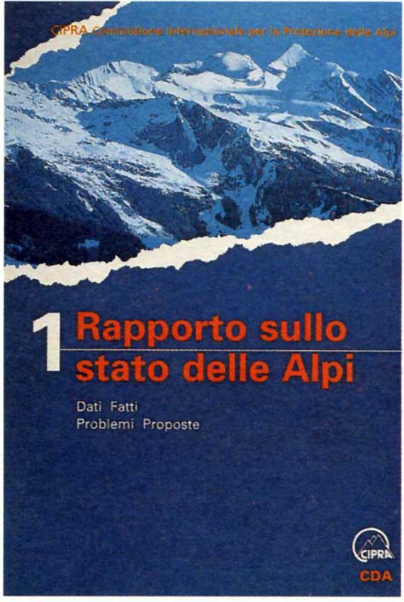 La copertina del libro della CIPRA.