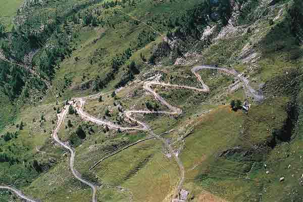 Alpe Forclaz: Strada interpoderale