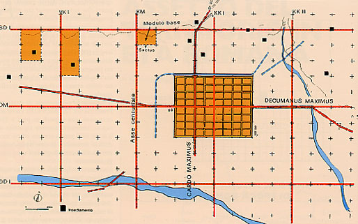 Ricostruzione dello schema programmatico città-territorio.