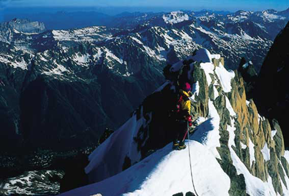 Tipico ambiente di alta montagna.