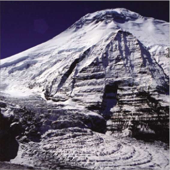 Il Dhaulagiri visto dal Passo dei Francesi.