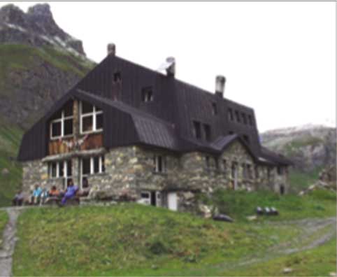 Il rifugio Mario Bezzi, in Valgrisenche.