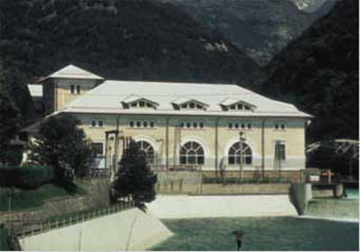 La centrale di Covalou, nella bassa Valtournenche.