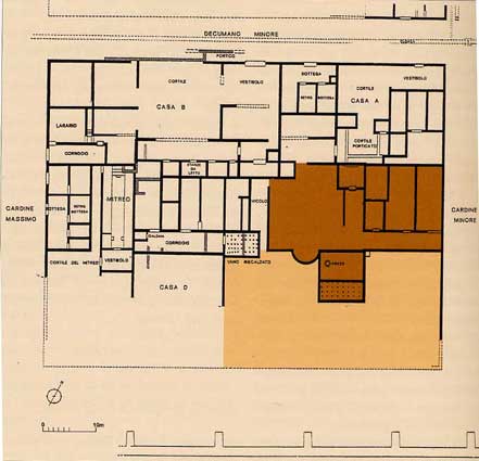 Aosta, Insula 59. Impianto termale privato (balneum).