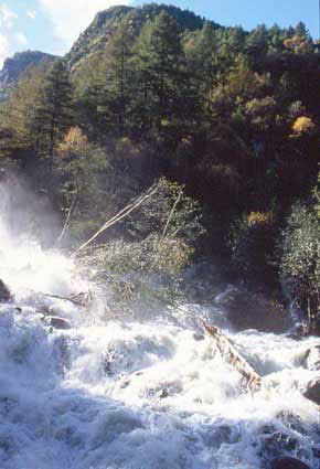 Il Torrente Saint-Marcel il giorno dopo l'alluvione del 2000. (Foto concorso di Roger Artaz)