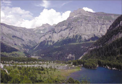 Le Lac de Derborence.