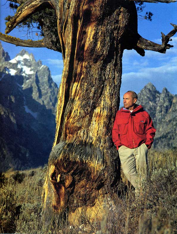 L'autore dell'articolo nel Grand Teton National Park.