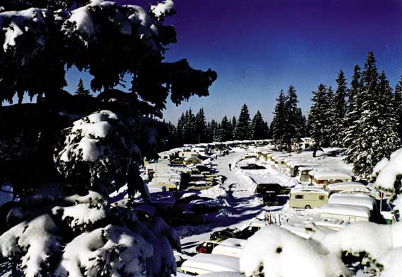 La plateforme de caravaning de Roche-Béranger.