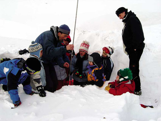 La neve non è soltanto un gioco ma un'affascinante materia, tutta da scoprire...