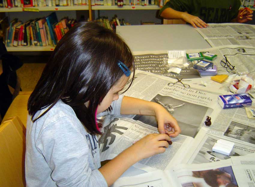 Biblioteca non è solo consultazione e prestito libri, ma anche ad esempio attività ludico-formative per bambini.