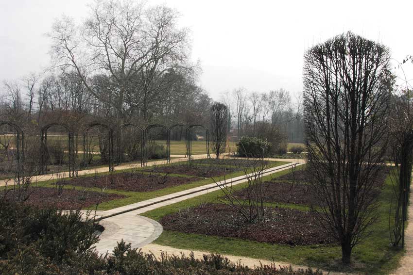 Parc du Bachais, espace en gestion intensive (classes I et II). Meylan.