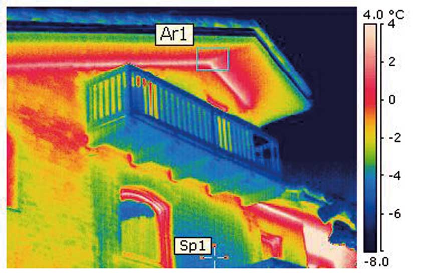 Termografia a infrarossi per un'edilizia più sostenibile