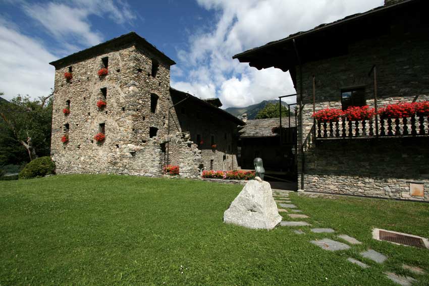 La Maison Gerbollier, sede del Comune di La Salle.