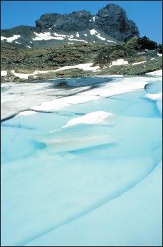 Il Mont Avic dal Lac Gelé