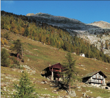 Costruzioni tipiche nel vallone di San Grato