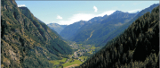 vue sur la Vallée de Gressoney