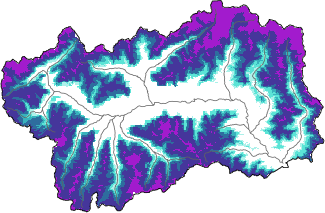 Snow depth
