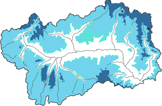 Neige fraîche dans les dernières 24h + données Modello 1 AINEVA (MOD1)